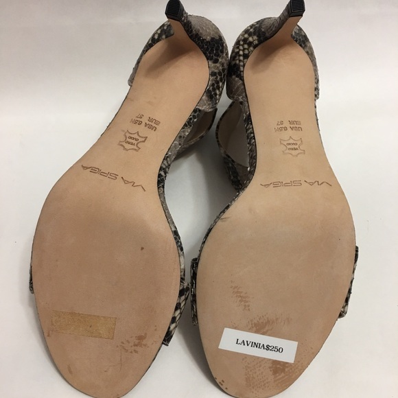 Via Spiga Lavinia Tawny snakeskin 6.5M - Picture 5 of 5
